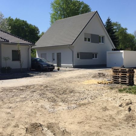 Neubau eines Einfamilienhauses